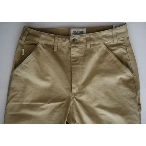Nike HJ8478-297 Men's Sz 32 Taupe Standard Fit Sashiko Carpenter Pants